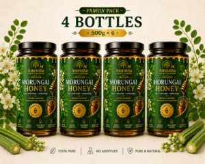 Premium Morungai Honey 4 Bottle