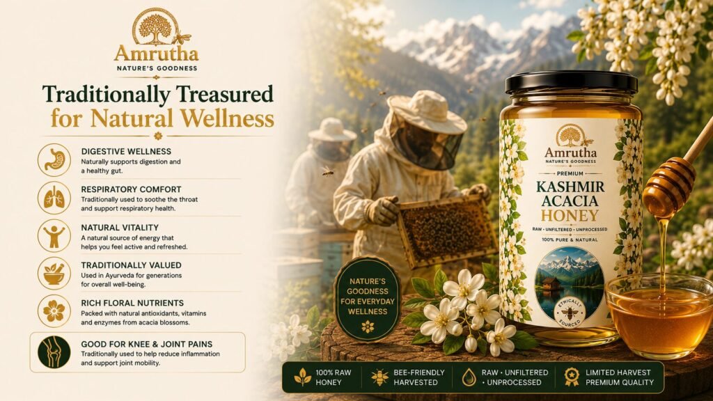 Premium White Acacia Honey Starter Pack 500g bottle raw and unprocessed