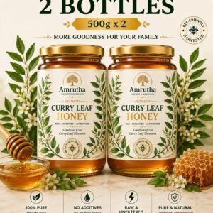 Amrutha Honey Premium Curry Leaf Honey 500g x 2